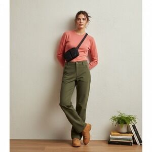 Smartwool Classic Thermal Merino 250 Base Layer Crew Sunset Coral SW016369 XL